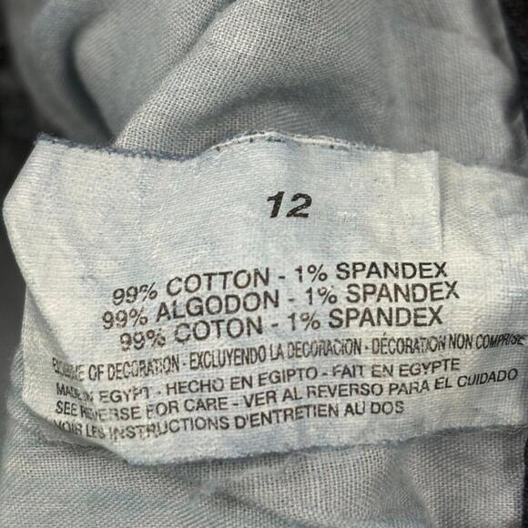 BandolinoBlu Bootcut Women's size 12 Dark Wash Blue Denim Jeans - Picture 3 of 4